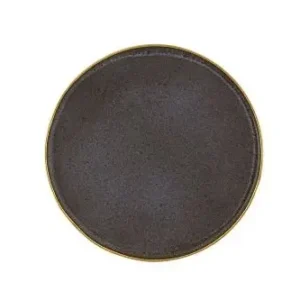צלחת פורצלן 33 ס"מ GOLD STONE 37004083 כהה