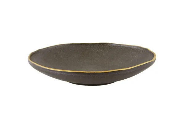 צלחת עמוקה 23 ס"מ 37004664 GOLD STONE כהה