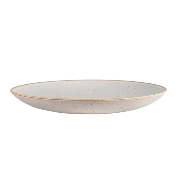 צלחת פורצלן 40 ס"מ עומק 5 ס"מ בהיר 37006417 GOLD STON