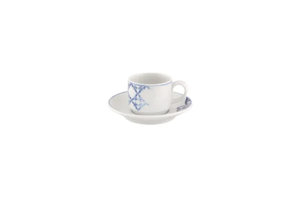 ספל אספרסו 85 מ"ל + תחתית סדרת Tiles מבית Vista Alegre***21128422