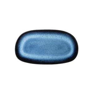 פלטה אובלית 25X14 ס"מ כחול 37006430 FLORAL SC