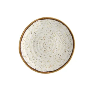 צלחת קינוח 22 ס"מ לבן סדרת Rustic Blend מבית Vista Alegre***27020964