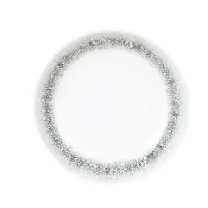 צלחת פורצלן 21 ס"מ BLACK ICE שטוח BNEO21DU89A724
